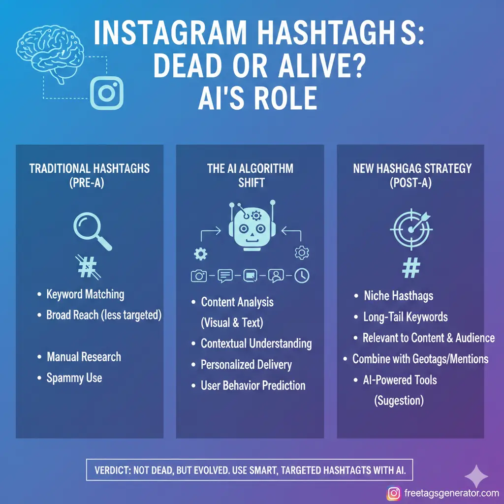Instagram Hashtags Are Dead.Here’s What Replaced Them and Why It Matters More Than Ever