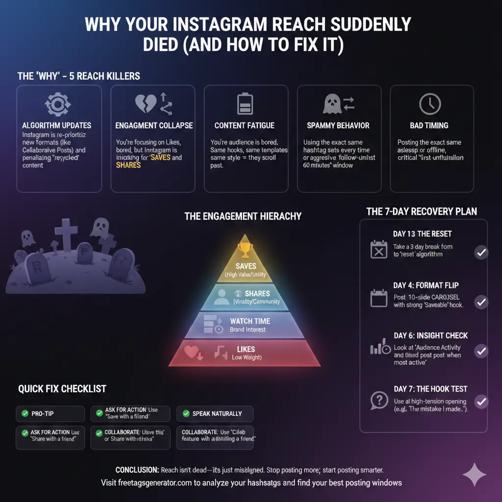Why Your Instagram Reach Suddenly Died