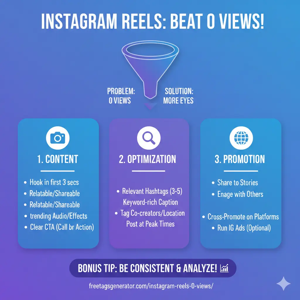 Why Your Instagram Reels Are Stuck at 0 Views (And How to Fix It)