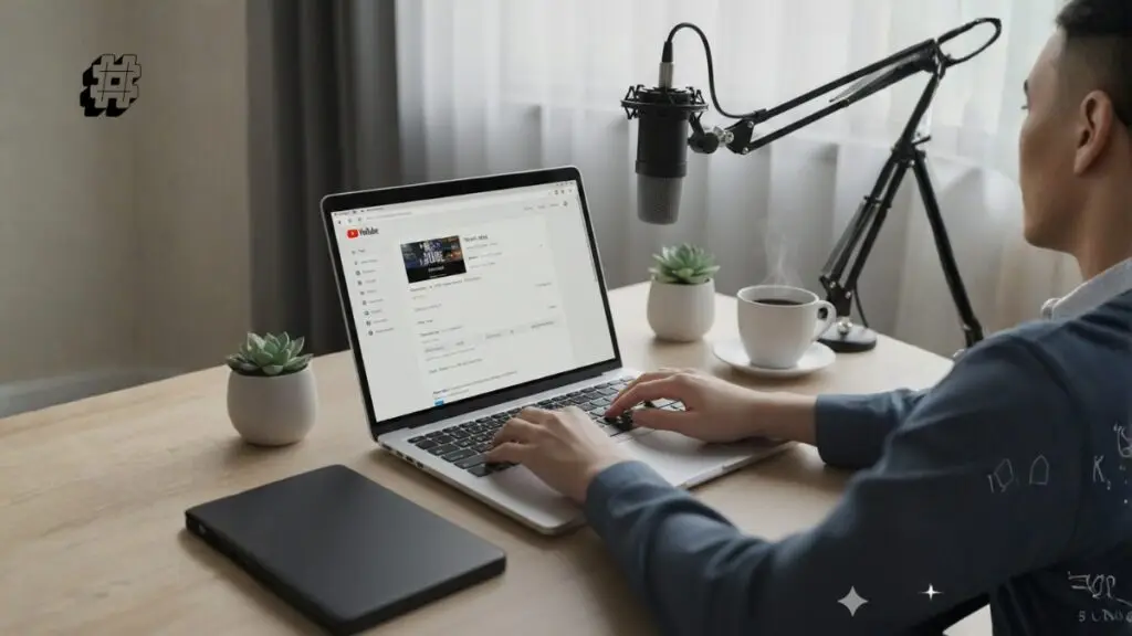 YouTube creator optimizing video tags and metadata for better views in the USA
