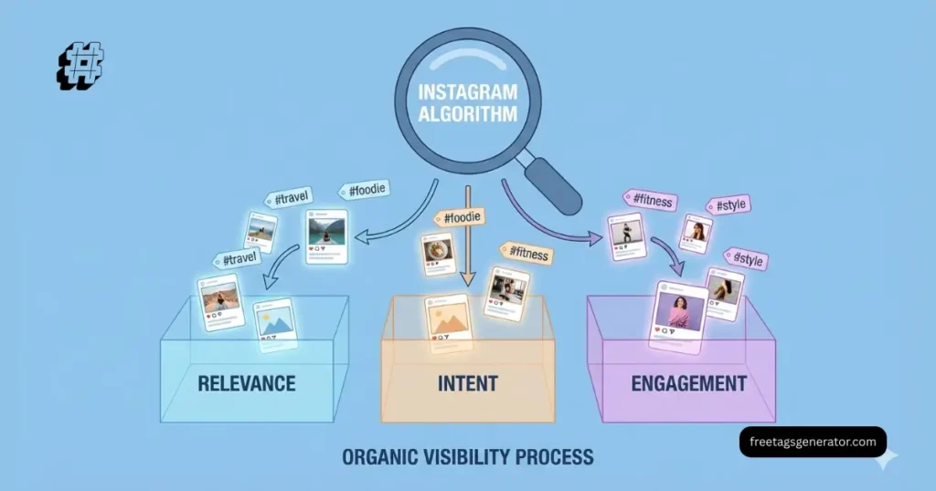 Instagram hashtags not working due to poor relevance signals