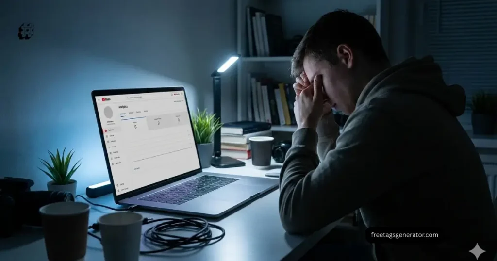 New YouTube channel no views shown on YouTube Studio analytics dashboard