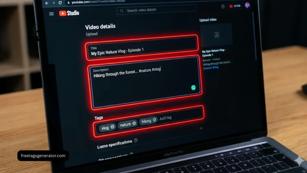 youtube seo issues title description tags