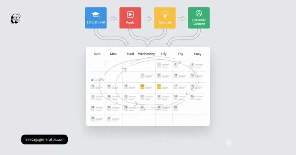Instagram hashtag mistakes from repeating the same hashtags on every post