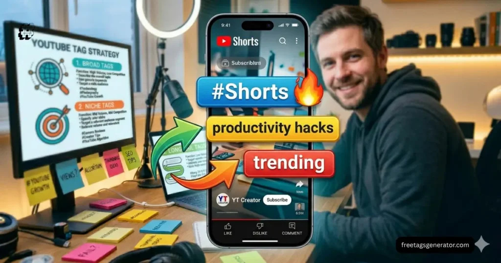 "Optimized YouTube Shorts tags for rapid growth using best YouTube tags"