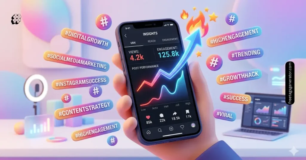 low-competition Instagram hashtags strategy increasing reach on small accounts