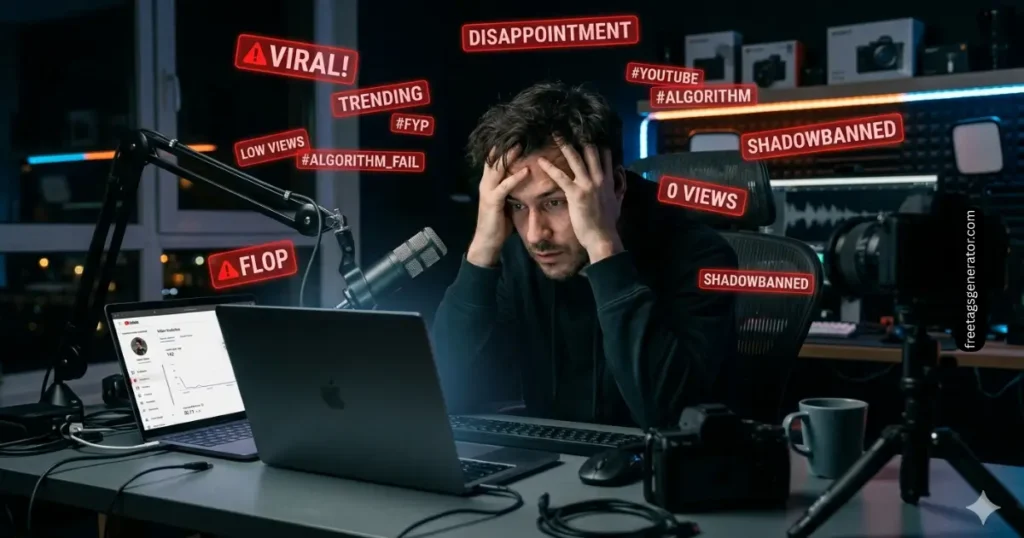 worst YouTube tags causing low views and poor video ranking
