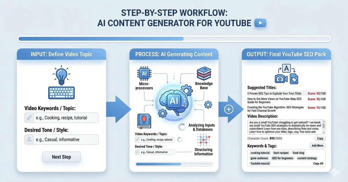 youtube description generator free process creating youtube title generator ai results