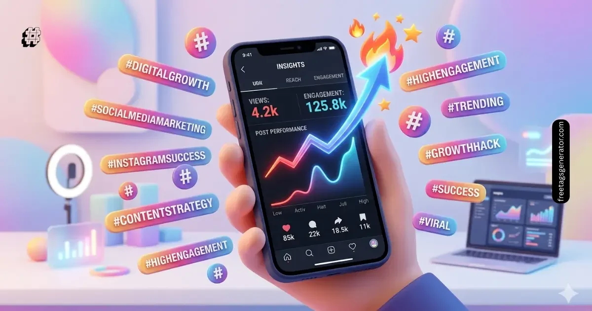 low-competition Instagram hashtags strategy increasing reach on small accounts