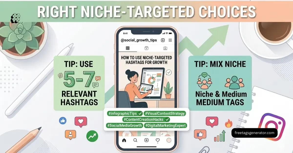 Instagram hashtag strategy for growth – right hashtags example