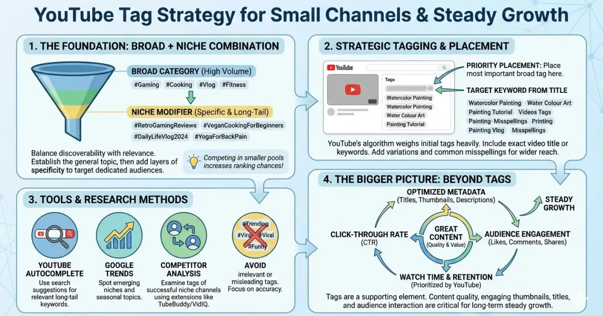 Ultimate YouTube Tags Guide 2026 Rank & Grow Your Channel the Smart Way