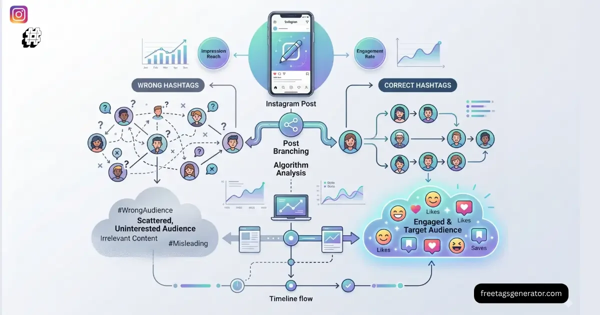 How Instagram hashtags affect engagement and audience targeting